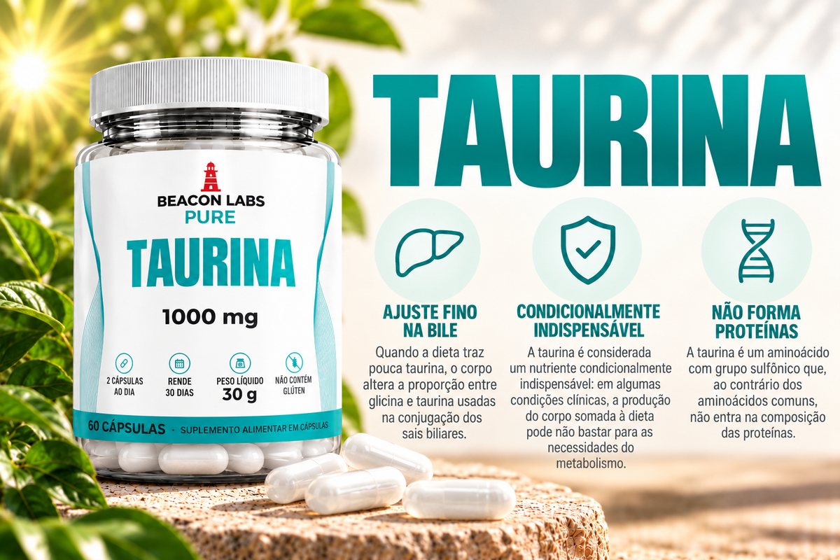 Pure Taurina 1000mg – cards d3