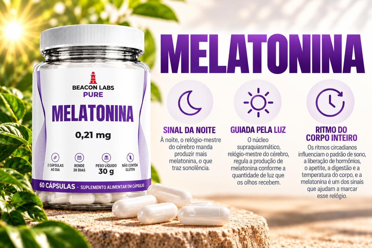 Pure Melatonina 0,21mg – cards d3
