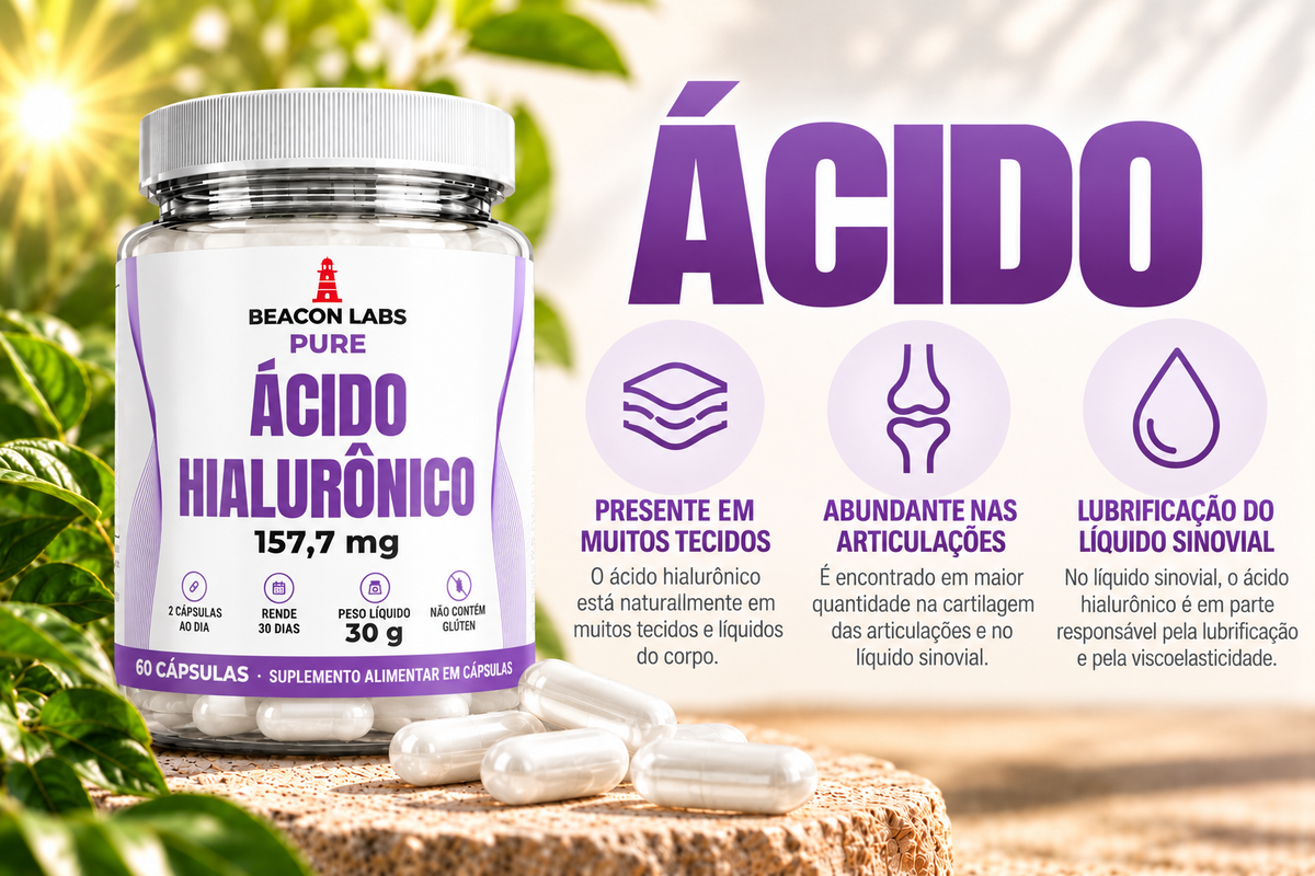 Pure Ácido Hialurônico 157,7mg – cards d3