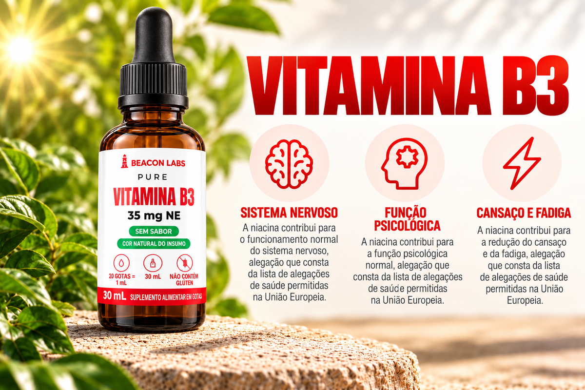 Pure Vitamina B3 Niacina Nicotinamida 35mg NE – cards d3