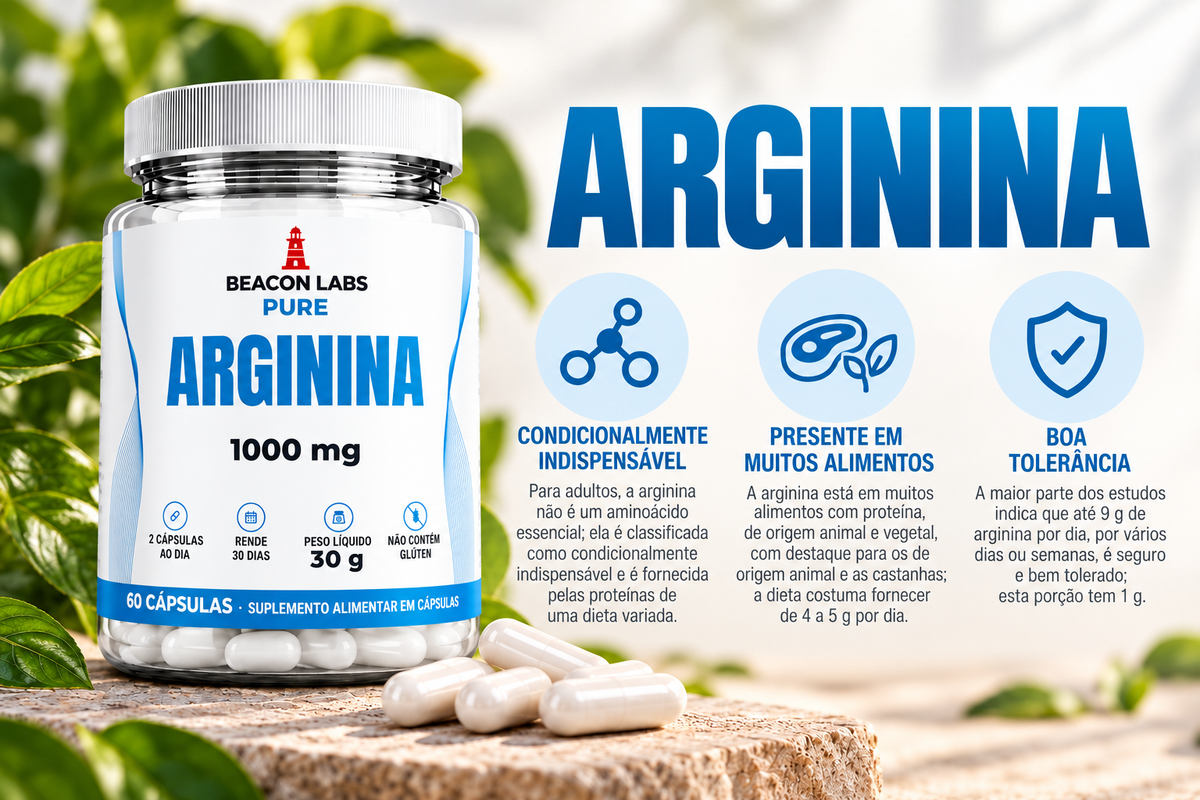 Pure L-Arginina 1000mg – cards vitc