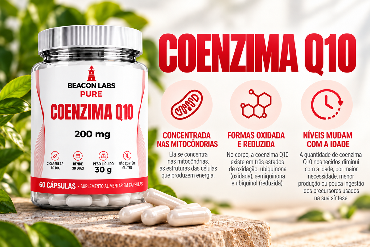 Pure Coenzima Q10 Ubiquinona 200mg – cards vitc