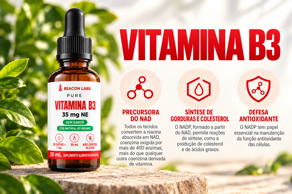 Pure Vitamina B3 Niacina Nicotinamida 35mg NE – cards vitc
