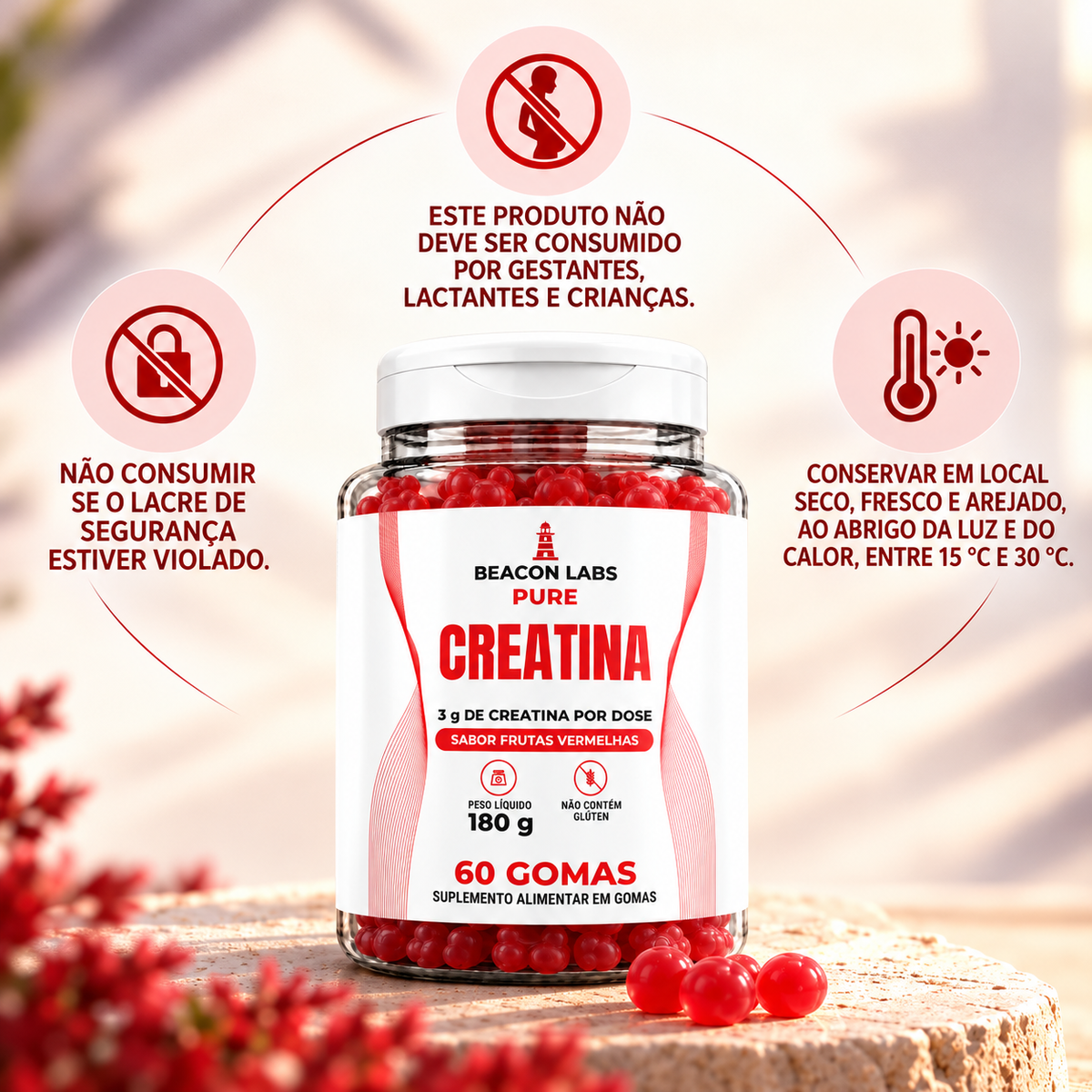 Pure Creatina – anel melatonina