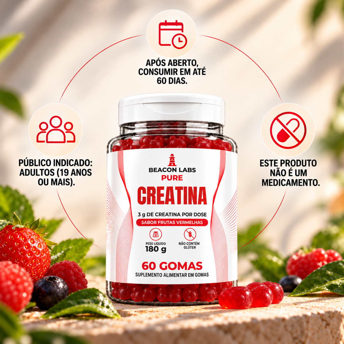 Pure Creatina – anel vitc