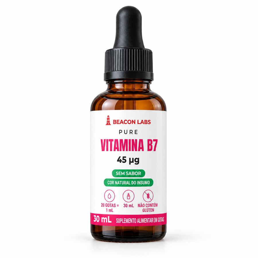 Pure Vitamina B7 Biotina 45mcg