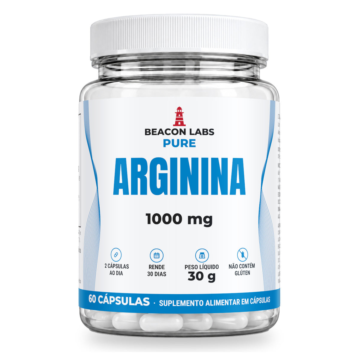 Pure L-Arginina 1000mg – frente