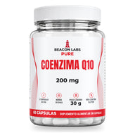 Pure Coenzima Q10 Ubiquinona 200mg – frente