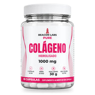 Pure Colágeno Hidrolisado Bovino 1000mg – frente