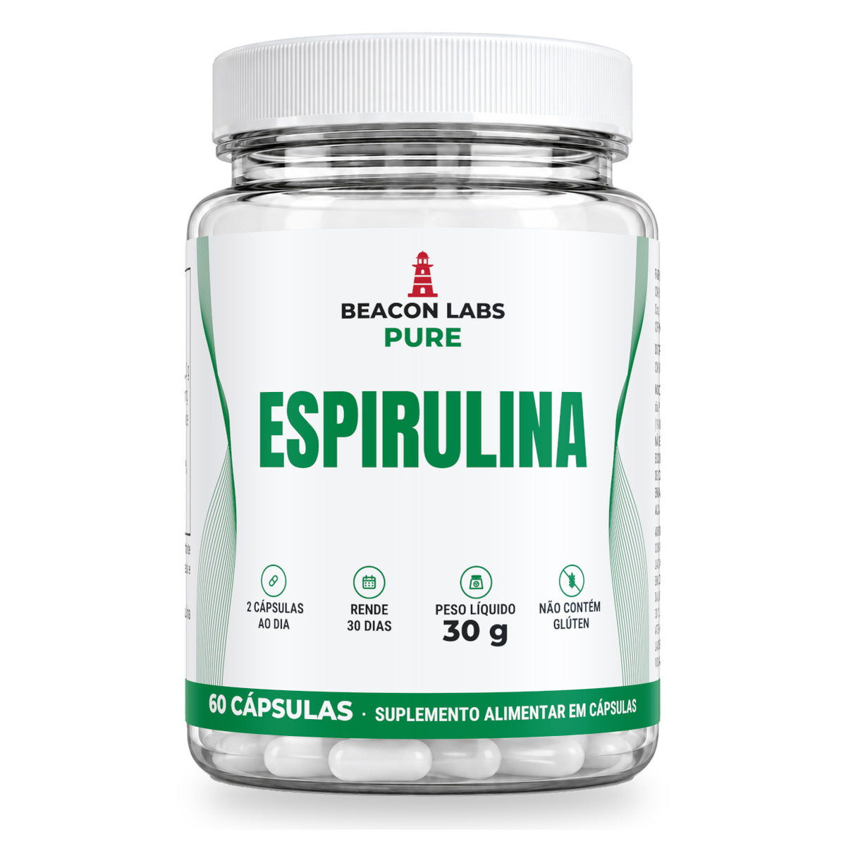 Pure Espirulina Spirulina – frente