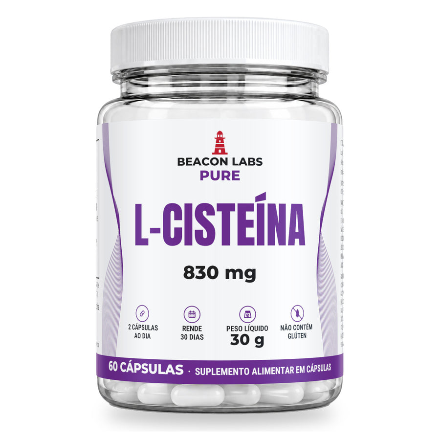 Pure L-Cisteína Aminoácido 830mg