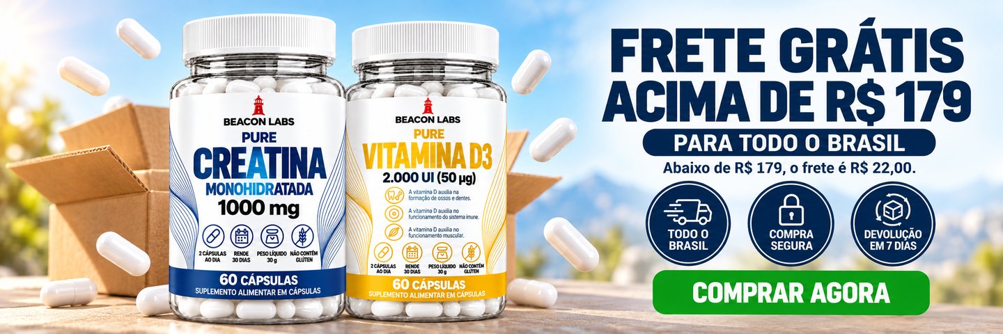 Frete grátis acima de R$ 179, para todo o Brasil. Abaixo de R$ 179, o frete é R$ 22,00. Todo o Brasil, compra segura, devolução em 7 dias. Comprar agora.